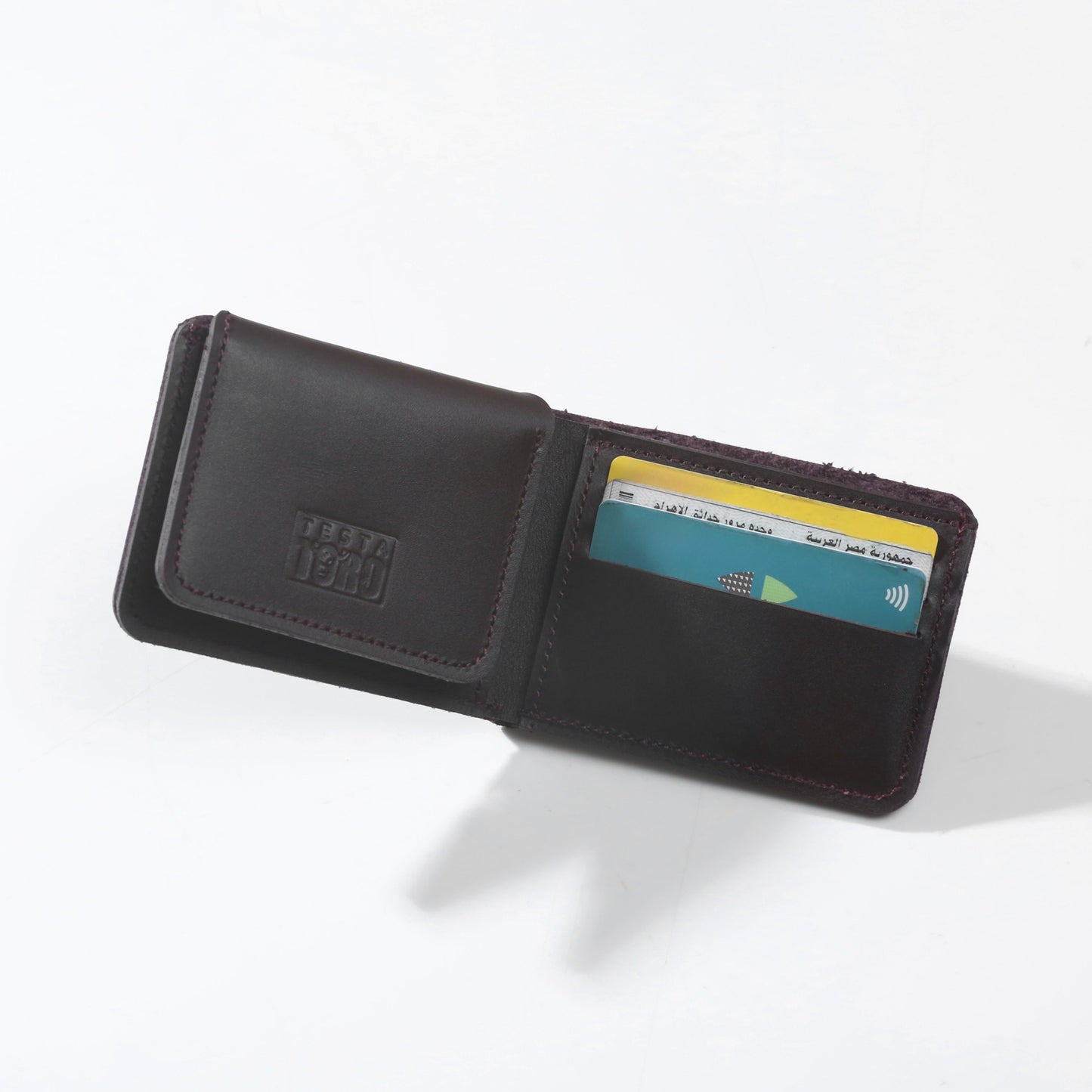 محفظة كلاسيك فاخرة نحيفة – نافذة هوية Flip & Full Bill Compartment w14