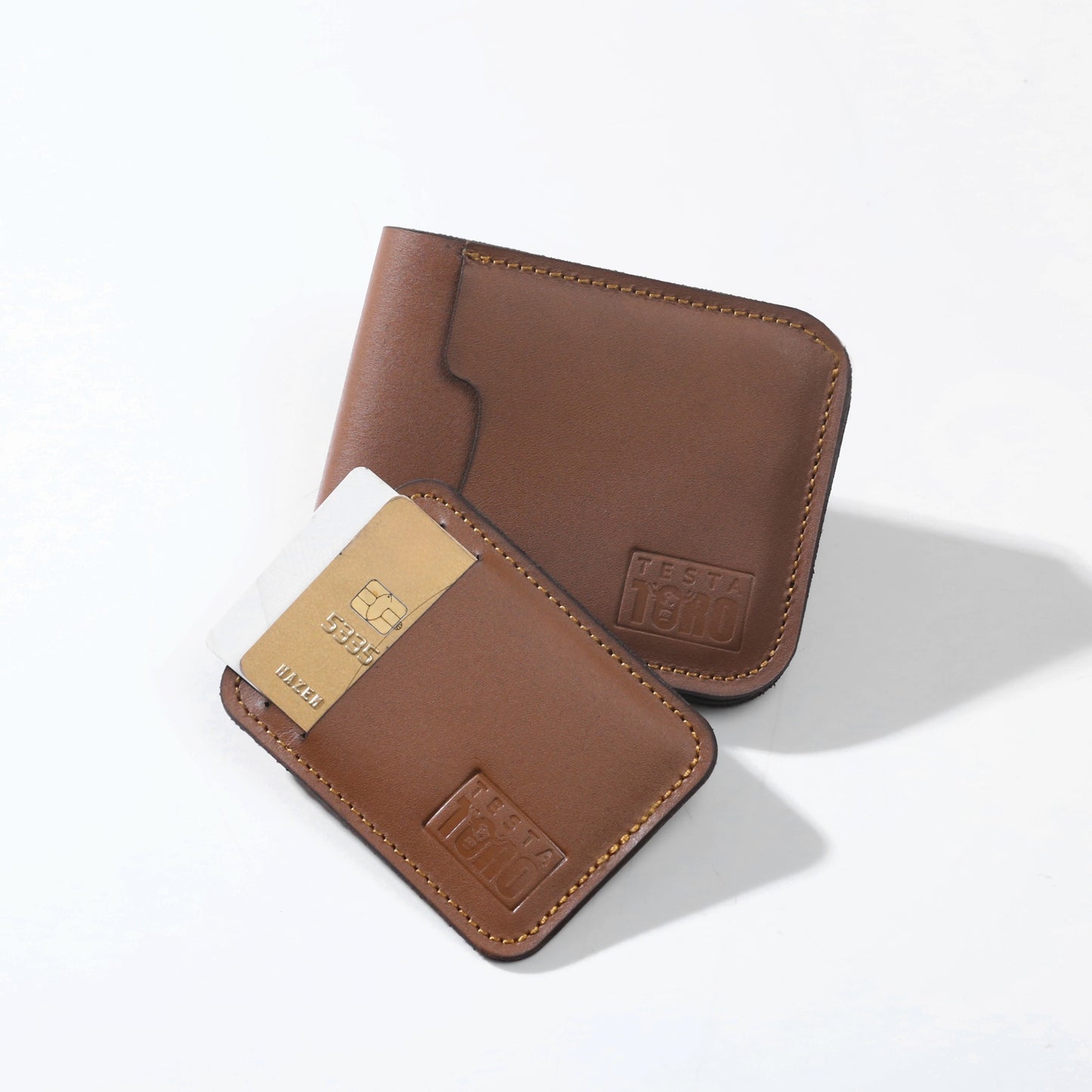 محفظة فاخرة من قطعتين + كارد هولدر - Minimalist wallet (2-Piece) w13