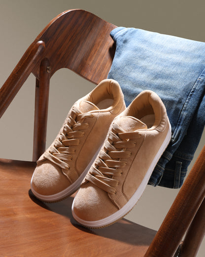 كلاسيك سنيكرز بخامة سويد شمواه الفاخرة سهلة التنظيف M3