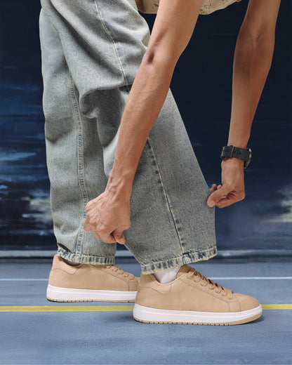 كلاسيك سنيكرز بخامة سويد شمواه الفاخرة سهلة التنظيف M3