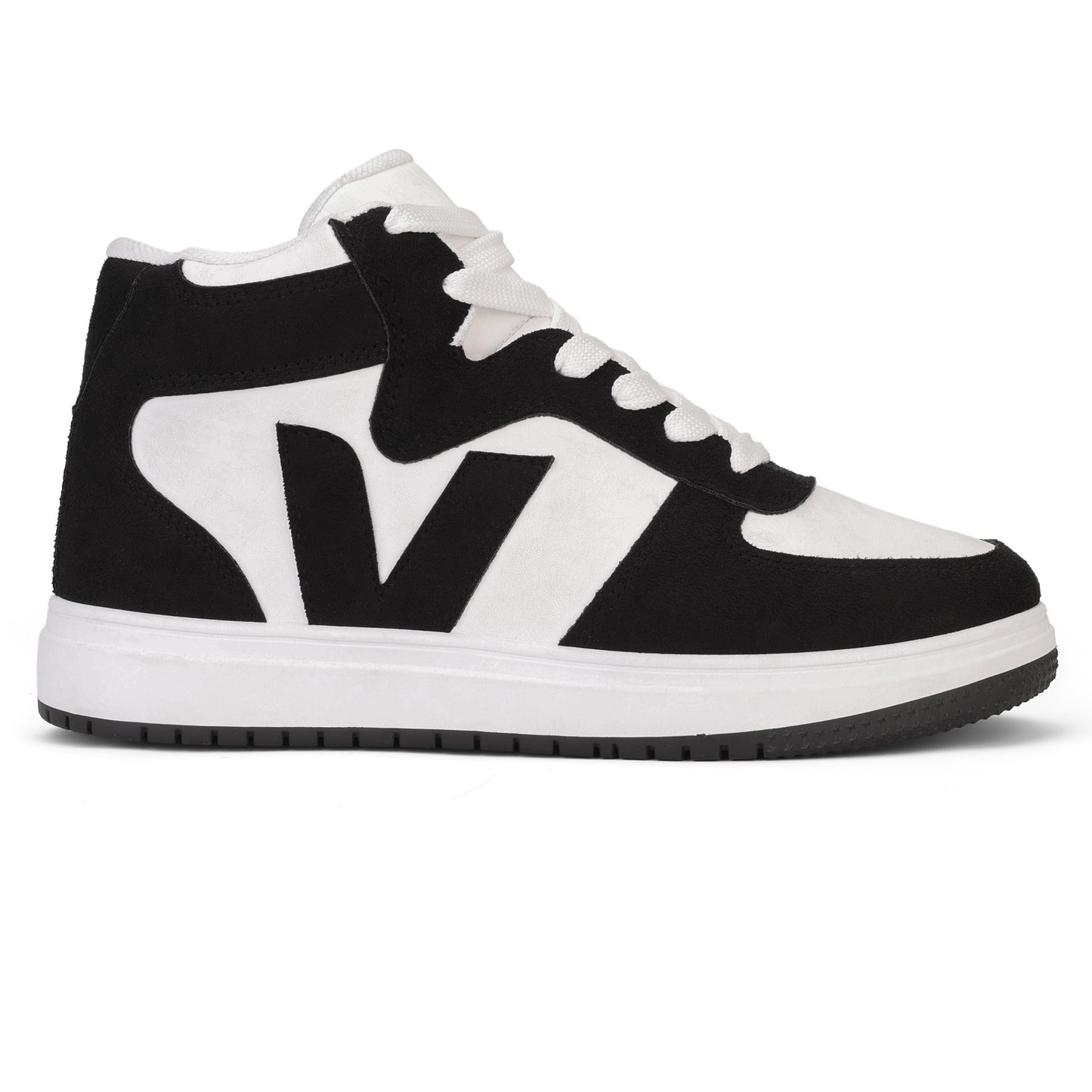 هاف كاجوال جلدي مع تطعميات جلد سويد ولمسات فخمة M6