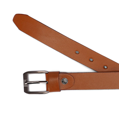 حزام جلد طبيعي بقري عرض 3 سم من تيستا تورو Testa Toro b15