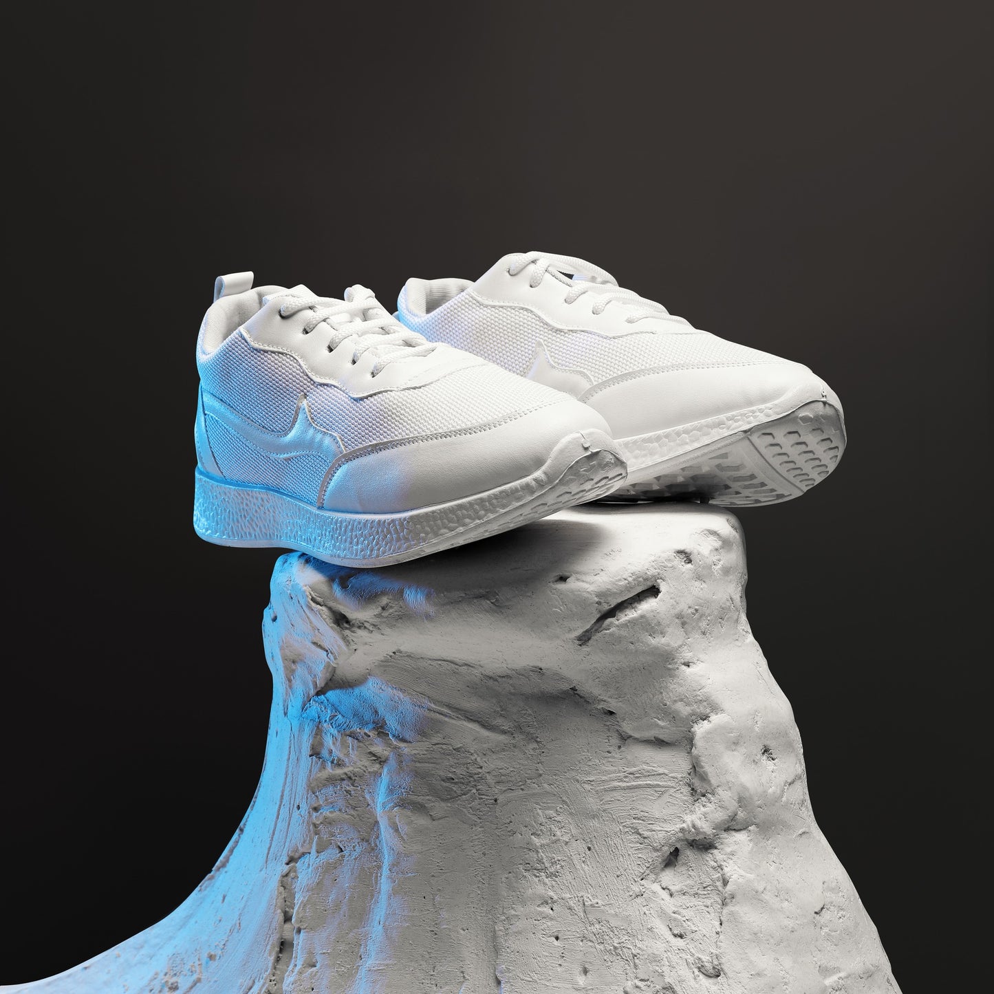 حذاء سنيكر كاجوال بتصميم بيزيك مريح بألوان صريحة t20